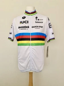 Deceuninck Quick Step 2021 World Champion 2020 Alaphilippe Tour de France shirt - Picture 1 of 7