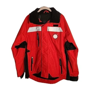 Polar Star Expedition Herren Parka AECO Artic Traveler Rot Schwarz Brustumfang 44" Selten!  - Bild 1 von 24