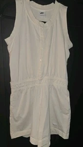 NWOT Youth XL Nike FJ2636-113 Sportswear Ivory Romper Big Girl - Picture 1 of 12