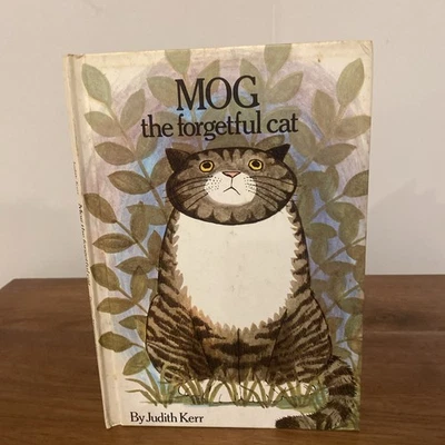 Vintage 1972 MOG THE FORGETFUL CAT HARDCOVER BOOK Judith Kerr Foto 1 de 4
