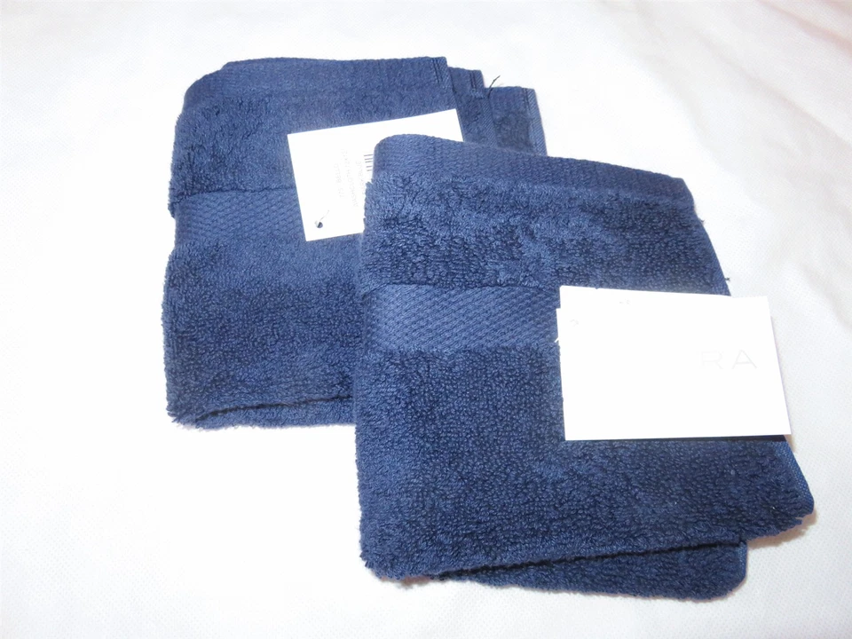 2 paños Sferra Bello azul oscuro nuevos con etiquetas Foto 1 de 4