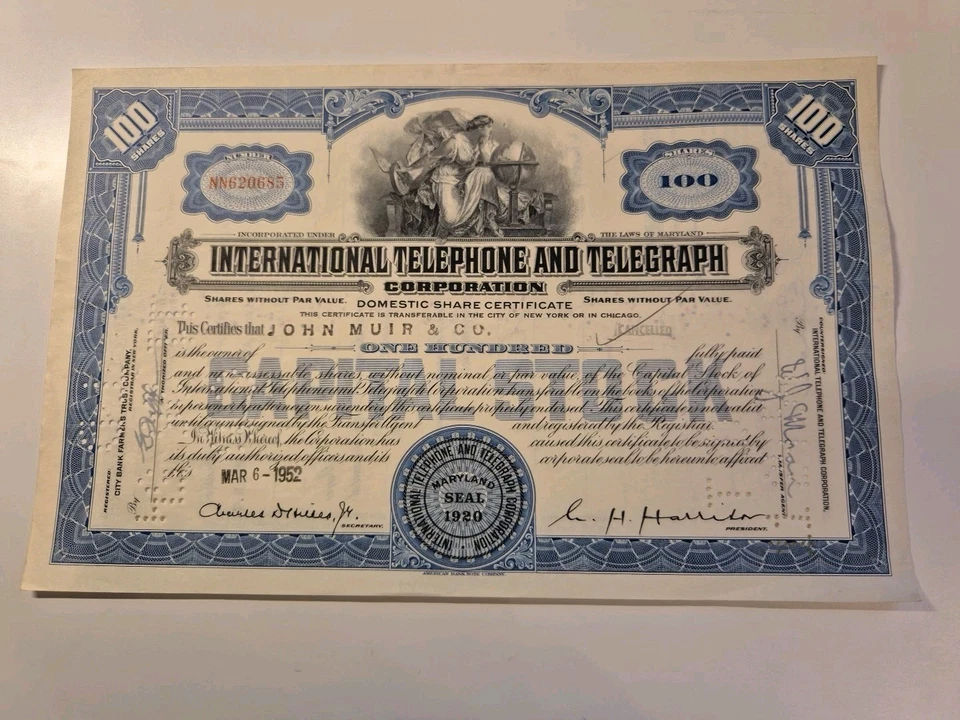 International Telephone and Telegraph Corporation 1952 Foto 1 de 1