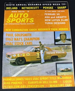 Auto Sports International Racing Magazine March 1963 Ferrari Paul Goldsmith - Picture 1 of 6