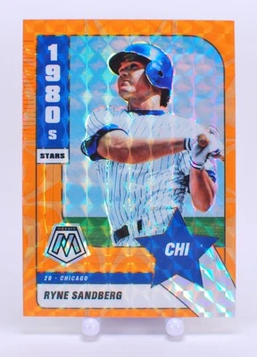 2022 Panini Mosaic Reactive Orange Mosaic #286 Ryne Sandberg - Image 1 of 2