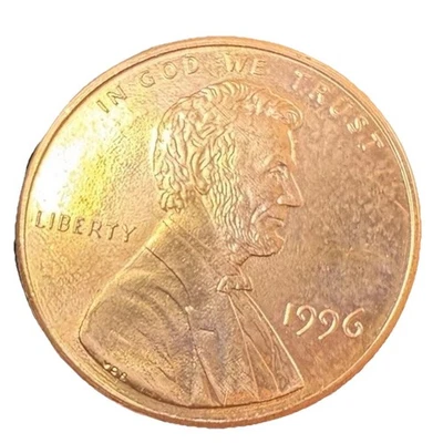 1996 Lincoln Penny Error REAL  DDO FS-101 BU High Grade MS - Image 1 of 4