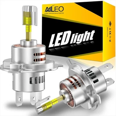 Bombilla LED H4 12V Canbus 6000K 300W 80000LM Turbo Faro Coche IP68 - Imagen 1 de 4