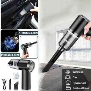120W Cordless Handheld Vacuum Cleaner Small Mini Portable Car Auto Home Wireless - Picture 1 of 7