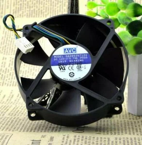 One For AVC 12V 0.70A 4Pin DA09025T12U 92mm 80x25mm 1B1S Bearing Cooling Fan - Picture 1 of 4