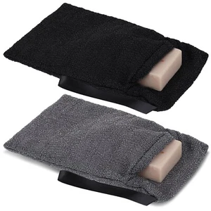 2PCS Exfoliating Soap Bag Saver Mesh Bar Scented Soap Lather Pouch for Women Men - Picture 1 of 9