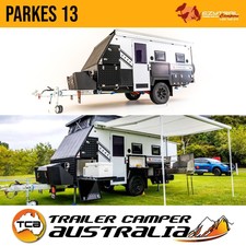 Ezytrail Parkes 13 Hybrid Pop Top Caravan 13ft Off-Road Trailer