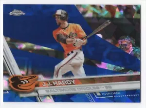 2017 Topps Chrom Saphir Edition Druckauflage 250 JJ Hardy #529 Baltimore Orioles - Bild 1 von 2