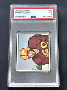 1950 Bowman #101 Harry Ulinski PSA 5 - Picture 1 of 2