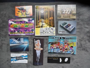 10 volantes de fiesta y rave originales surtidos de Detroit, Medio Oeste y Canadá #125 - Imagen 1 de 1