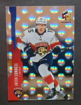 2021-22 Upper Deck Extended HoloGrFx Anton Lundell RC Mint #HG-3 Insert - Image 1 of 2