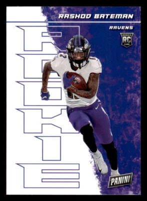 2021 Panini Player of the Day #72 Rashod Bateman (ref 236478) - Image 1 of 2