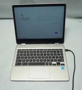 Samsung Chromebook Plus XE513C24-K01US 12.3" Intel Celeron N3060 32GB SSD - Picture 1 of 9