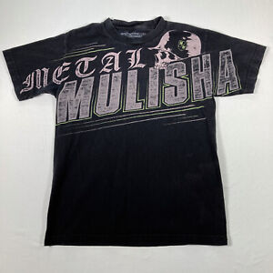 Metal Mulisha T Shirt Mens Small (Check measurements) Black Skull Motocross MMA