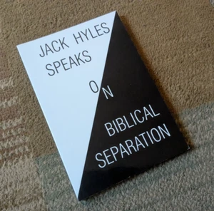 Jack Hyles spricht über biblische Trennung von Jack Hyles KOSTENLOSER VERSAND - Bild 1 von 2