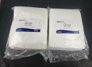(20) Fisherbrand Cappotti da laboratorio monouso in polipropilene con tasche grandi 17-100-883 - Foto 1 di 4