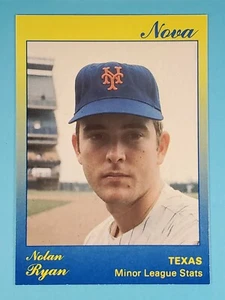 1991 Star Nova Nolan Ryan New York Mets #20 /500 ⚾ - Picture 1 of 2