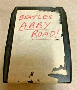 Beatles Abby Road 8 Track Tape Cartridge Vintage Rock Sticker Off - Picture 1 of 1