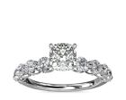 1.00 Ct Classic VS1/G Clarity IGI Lab Grown Diamond Bridal Rings 14K White Gold