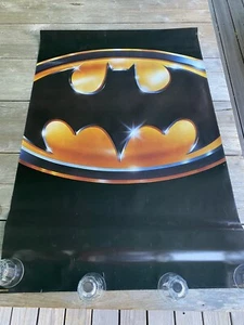 BATMAN 1989 Movie Poster LARGE LOGO (no advertising words) 27 x 39 - Picture 1 of 6