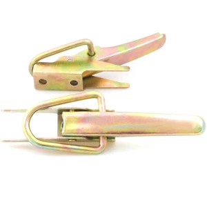 REAR TAIL GATE LOCK HANDLE 2 Pcs. 69-86 FIT TOYOTA LANDCRUISER BJ45 FJ45 47 HJ47 - Picture 1 of 4