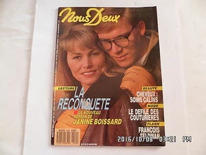 NOUS DEUX N°2220 16/1/1990 CAROLE LAURE FRANCOIS FELDMAN     E93 - Imagen 1 de 1