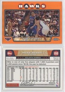 2008-09 Topps Chrome Orange Refractor /499 Mike Bibby #152