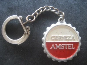 Antique Amstel Beer Keychain - Picture 1 of 1