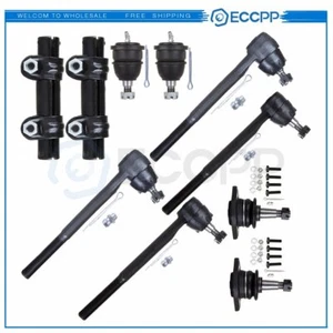 10Pcs Front Ball Joints Tie Rods Part Fits 1964-1970 Chevrolet Malibu Chevelle - Picture 1 of 10