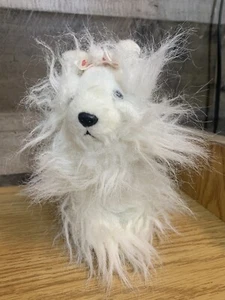 HM070 Yorkie White GANZ Webkinz Plush Stuffed Animal ~ no code - Picture 1 of 7