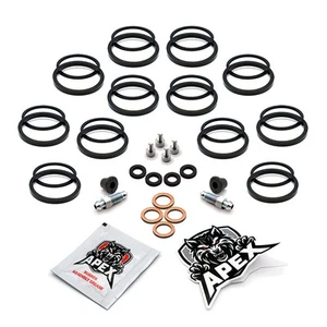 Suzuki GSXR1100 WP 1993 Front Brake Caliper Seal Service Kit Rebuild Overhaul - Picture 1 of 6
