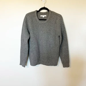 Maglione Sconosciuto Eastbank Misto Lana Girocollo Maglia Grossa Grigio Uomo Medium - Foto 1 di 9