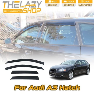 Weather shields Weathershields for Audi A3 Hatch 5D 2004-2013 Sun Visors - image 1 of 4