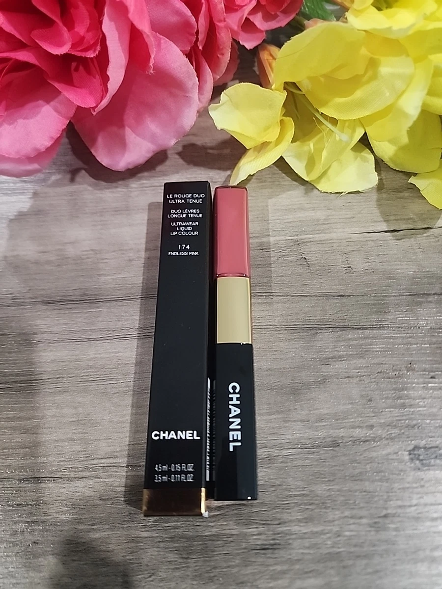 CHANEL LE ROUGE DUO COLOUR #174 ENDLESS PINK ULTRA TENUE LIQUID