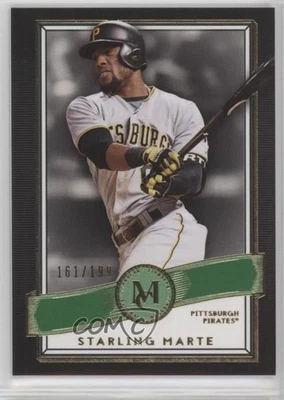 2016 Topps Museum Collection Green /199 Starling Marte #11 - Image 1 of 2