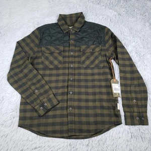Howler Brothers Flannel Shirt Men's Small Quintana Quilted Flap Pockets Workwear - Picture 1 of 8