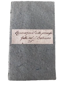 RINOVAZIONE DE’ VOTI BATTESIMO Presso Domenicantonio Quercetti Stamp. Osimo 1795 - Foto 1 di 9