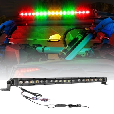 For 2017-2024 Can-am Maverick X3 MAX 20"Rear LED Chase Light Bar Running Offroad - Image 1 of 4