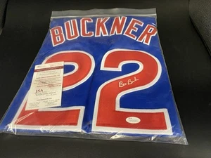 BILL BUCKNER AUTOGRAPHED JERSEY JSA CERTIFIED CHICAGO CUBS - Picture 1 of 3