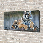 Leinwandbild Kunst-Druck 140x70 Bilder Tiere Tiger
