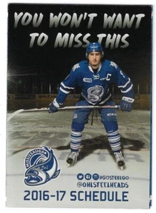 2016-17 Mississauga Steelheads OHL Hockey Spielplan!!! Pizza Pizza - Bild 1 von 1