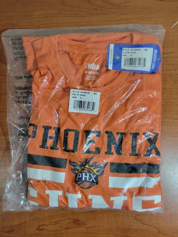 Phoenix Suns Youth Officially Licensed T-Shirt Size XL (18) Orange Cover