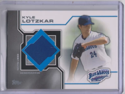 A4349- 2013 Topps Pro Debut Minor League Materials #KL Kyle Lotzkar Jersey NM-MT - Image 1 of 2