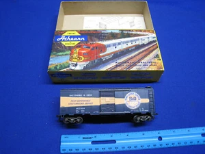 HO Scale Athearn Baltimore & Ohio Box Car - Freight Train - Sprung Trucks - Picture 1 of 4
