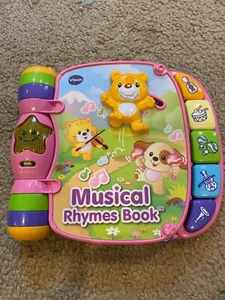 VTech Musical Rhymes Book Baby Educational Learning Toy - Picture 1 of 3