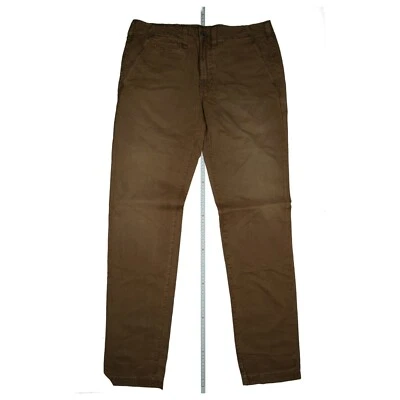 J Brand капрал мужчин Chino джинсы брюки повседневный 33/34 W33 L34 б/у коричневый новый - Изображение 1 из 4