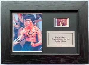 BRUCE LEE (Martial Arts) Original 35mm Film Cell Memorabilia + COA - Picture 1 of 12